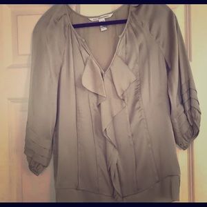 DVF Silk Blouse sz 4